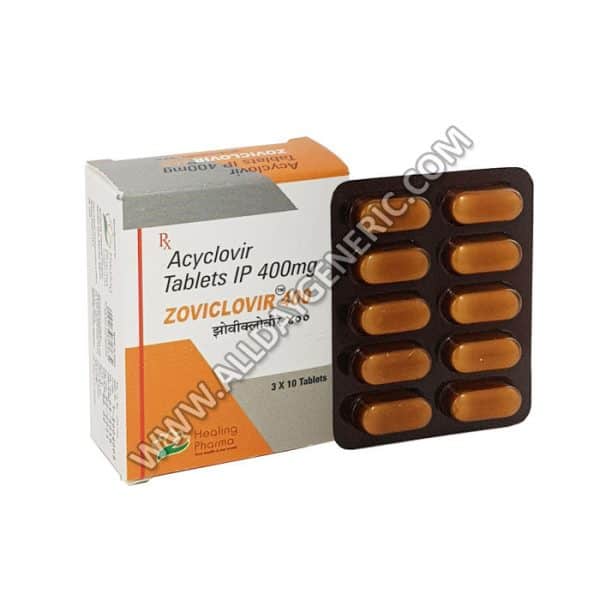 Acyclovir 400 Mg (Zoviclovir) 100% Quality 50% Off Shop Now!